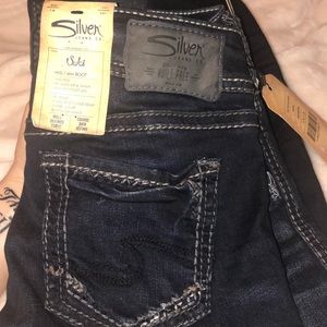 Silver jean mid/slim boot cut